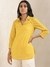 Yellow Quint Cotton Kurti