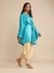 Blue Rubix Solid Kurti