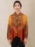 Mustard & Multi-Color Venkatil Crepe Kurti