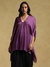 Purple Ethereal Kurti