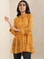 Yellow Tribal Puzzle Kurti