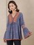 Blue Waterfall Kurti