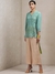 Green Savani Crepe Kurti