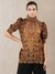 Chocolate Brown Alvira Layout Crepe Kurti