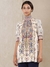 Off White Alvira Layout Crepe Kurti