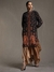 Black Rabari Crepe Kurti