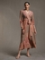Khaki Nath Cotton Wrap Dress