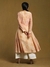 Beige Ashoka Chanderi Dress