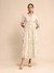 Off White Urban Elysian Chanderi Dress