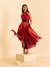 Red Enola Long Dress