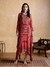 Red Arunya Kaftan Dress
