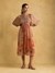 Rust Ava Kaftan Dress