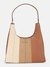 Beige Metropolis Leather Sling Bag