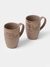 Pink & Beige Koshambi Mug (Set Of 2)