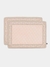 Beige & Pink  Minar Cotton Placemat (Set Of 2)