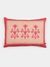 Pink Ikkat Pillow Sham