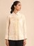 Beige Urban Elysian Chanderi Shirt