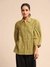 Yellow Urban Elysian Chanderi Shirt