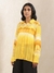 Yellow Adah Crepe Shirt