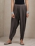 Grey Solid Dhoti Pants
