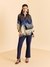 Blue Enola Top