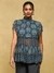 Blue Venice Tiered Top