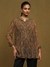 Brown Avanti Button-Down Top