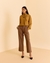 Mustard Daina Solid Short Top