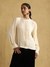 Off White Bunsu Crepe Peasant Top