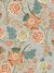 Blue & Pink Jane Cotton Satin Fabric