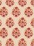 Red & Orange Villa Micro Velvet Fabric