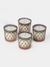 Beige & Pink  Minar Votive