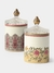 Pink & Beige Koshambi Votive (Set of 2)