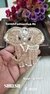 Right Side Facing Matt Zardosi Elephant Patch – E-920