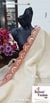 Orange Glow Sequin Border