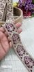 Magenta Floral Embroidery Lace – 48054-Emb