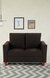 neudot Roman Sofa for Living Room |2 Persons Sofa|Premium Fabric with Cushioned Armrest | Solid Wood Frame|2 Seater in Chocolate Brown Color