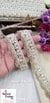Light Pearl Jhalar Gota & Zari Lace