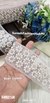 Rose Gold Floral Dori Pearl Diamond Cutwork Lace