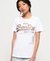 VINTAGE LOGO GLITTER EMBOSSED T-SHIRT