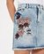 DENIM MICRO MINI SKIRT