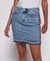 DENIM MINI SKIRT