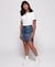 DENIM MINI SKIRT