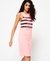 MARINER STRIPE MIDI DRESS