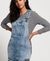 DENIM DUNGAREE DRESS