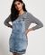 DENIM DUNGAREE DRESS