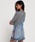 DENIM DUNGAREE DRESS