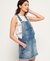 DENIM DUNGAREE DRESS
