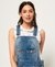 DENIM DUNGAREE DRESS