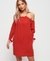 EDEN COLD SHOULDER DRESS